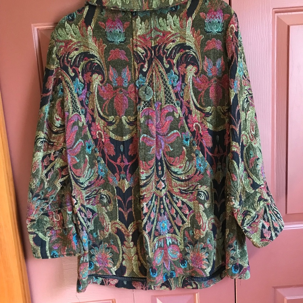 Habitat Multicolor Patterned Jacket Tapestry Ligh… - image 3